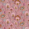Viscose Stretch Flower Blush