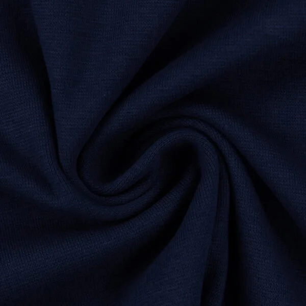 French Terry brushed Dark blue 598 - Afbeelding 2