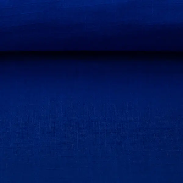 Mousseline Double Royal Blue - Afbeelding 4