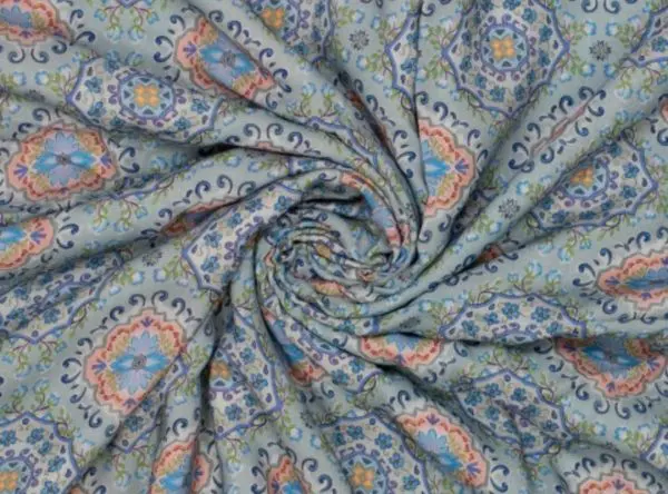 Viscose colorful art