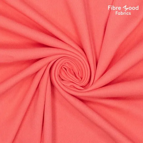 Boordstof rib collar pink 582 - Afbeelding 4
