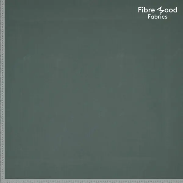 Katoen poplin stonewashed green - Afbeelding 2
