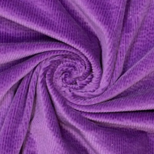 Bubble wash corduroy stretch amethyst