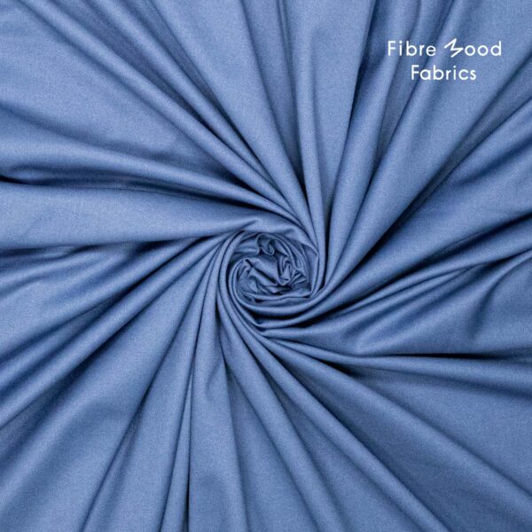 Woven pl/vi/ea soft twill blue - Afbeelding 3