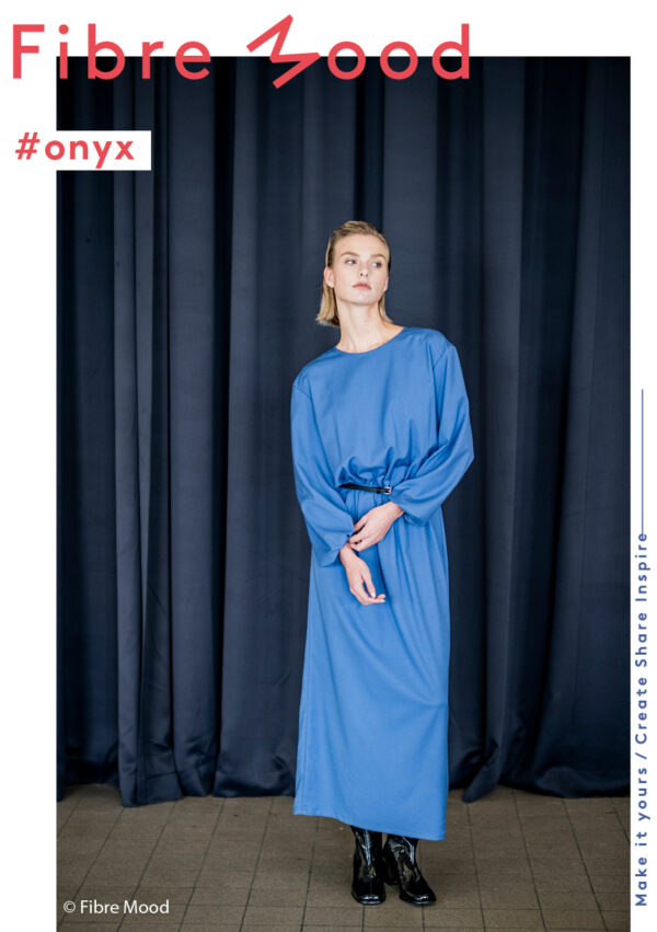 Woven pl/vi/ea soft twill blue - Afbeelding 2