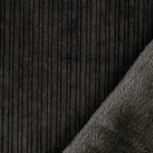 Corduroy teddy black