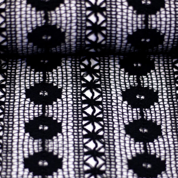 Lace flowers black - Afbeelding 2