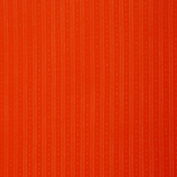 Ajours katoen-tricot orange - Afbeelding 3