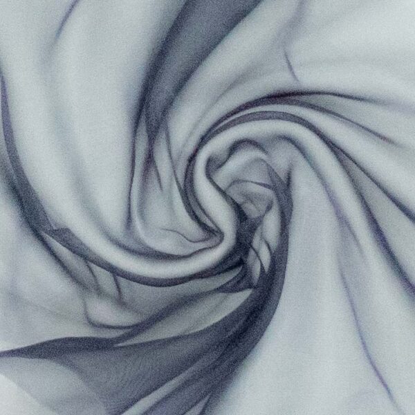 Woven Organza blue - Afbeelding 5