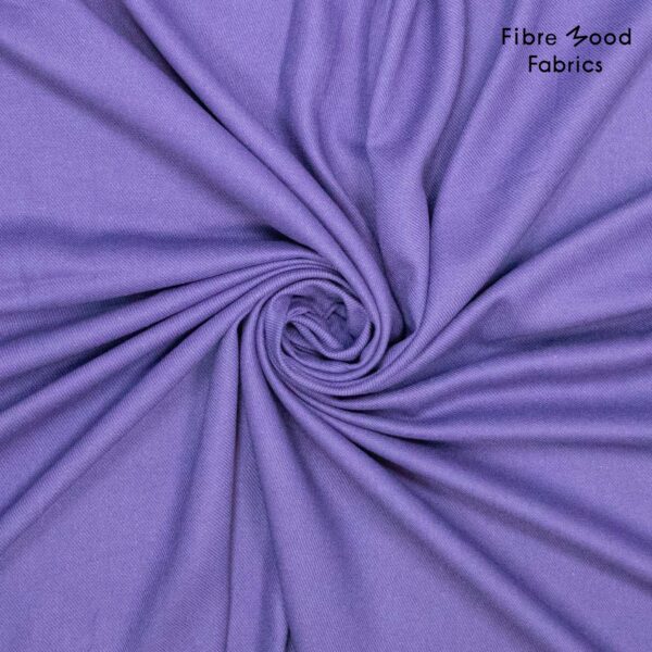 Woven viscose twill blue - Afbeelding 3