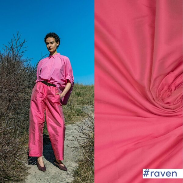 Woven Taffeta fuchsia