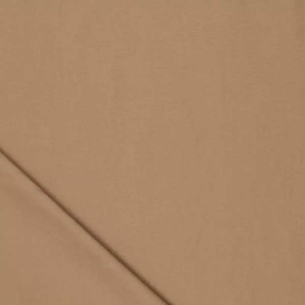 Cotton poplin camel brown - Afbeelding 2