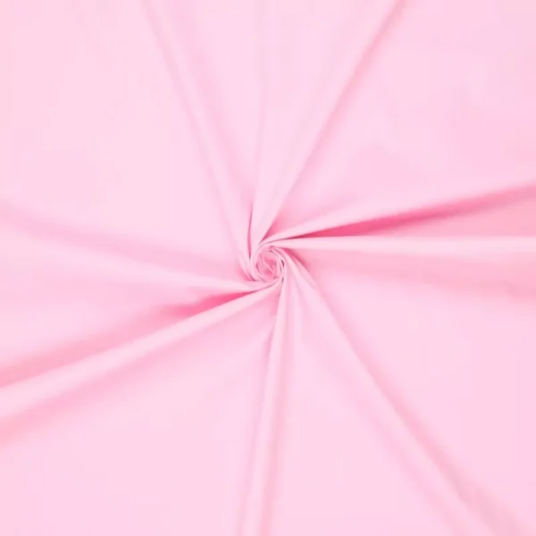 Cotton poplin baby pink