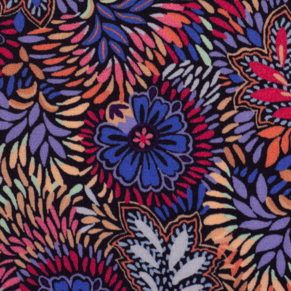 Woven viscose flowers - Afbeelding 3