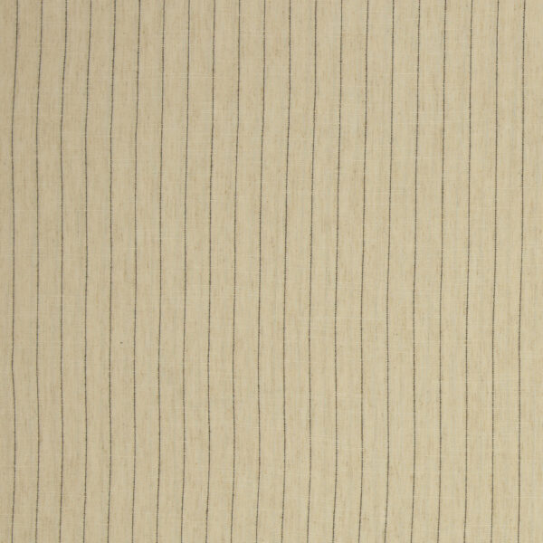 Viscose/linnen stripes- creme - Afbeelding 3