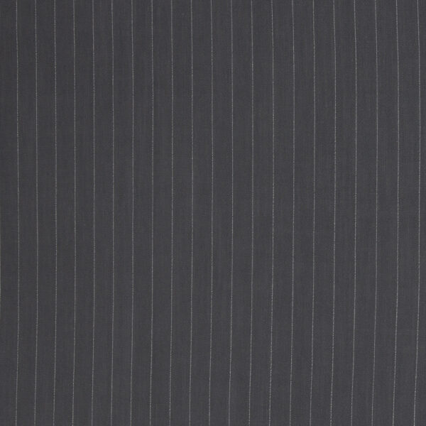 Viscose/linnen stripes- grey - Afbeelding 3