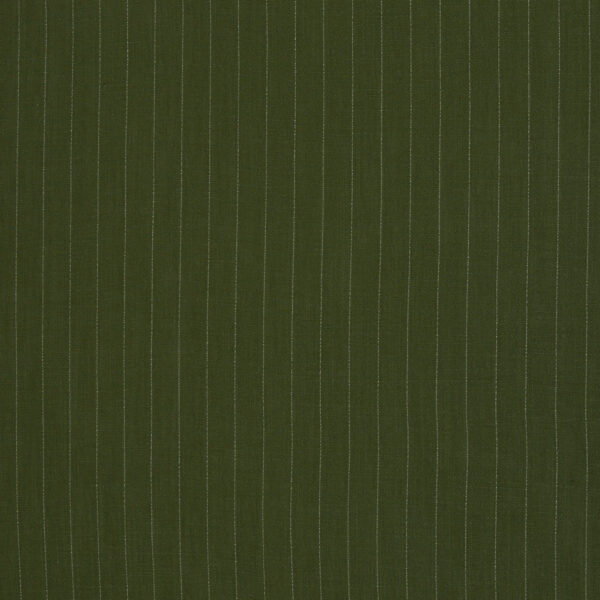Viscose/linnen stripes- green - Afbeelding 3