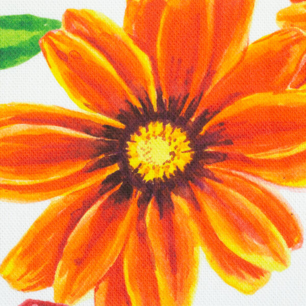Canvas fabulous flowers red - Afbeelding 3