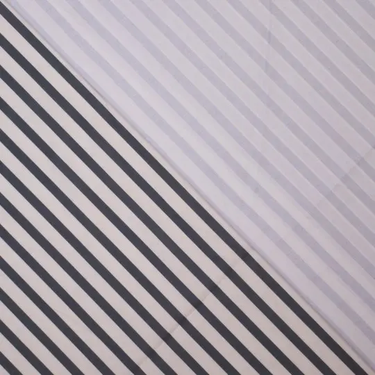 Denim Stretch stripes off-white / grey