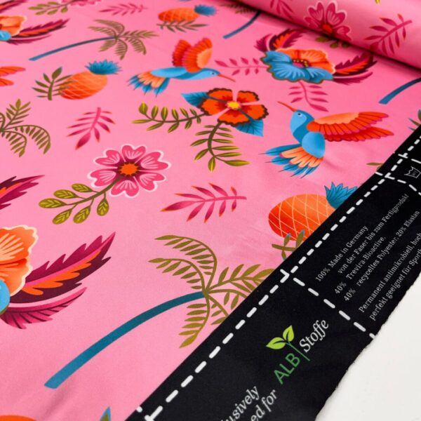 Alb Stoffe Performance Paradies pink - Afbeelding 4