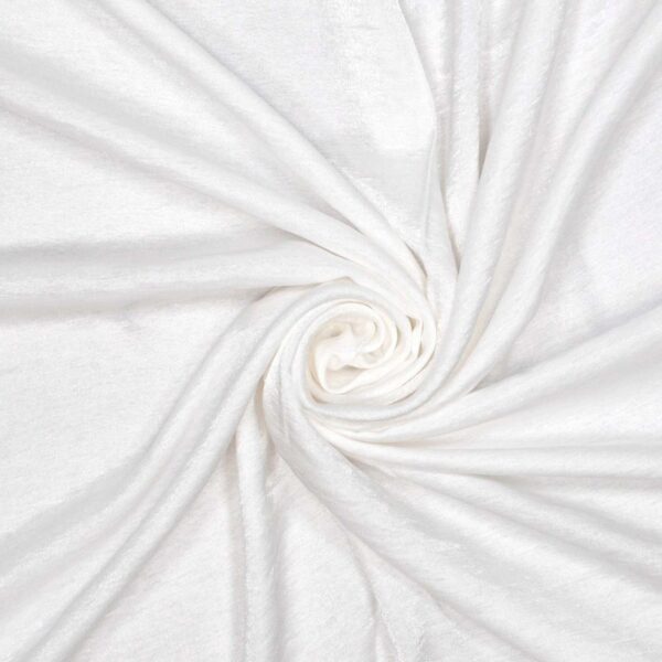 Woven viscose shiny-Off White
