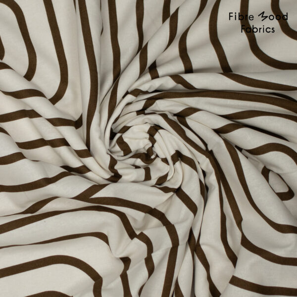 Woven linnen/cotton washed abstract blocks - Afbeelding 2