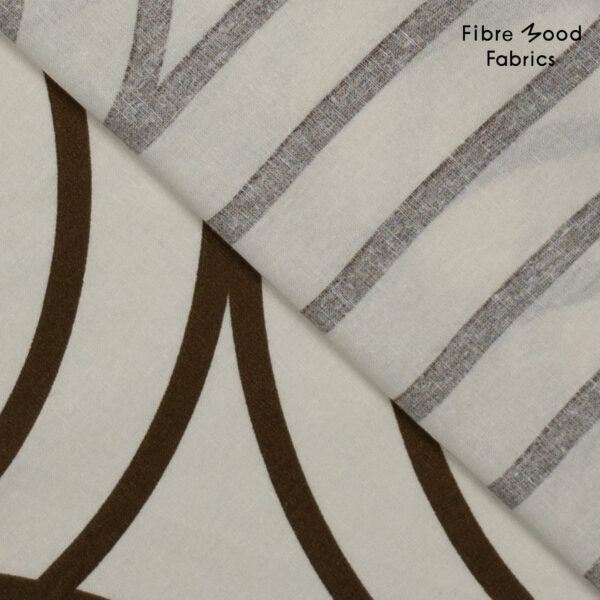 Woven linnen/cotton washed abstract blocks - Afbeelding 3