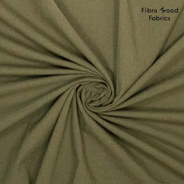 Woven seersucker Green - Afbeelding 3
