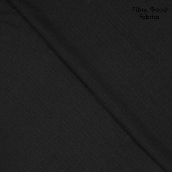 Woven viscose crepe black - Afbeelding 4