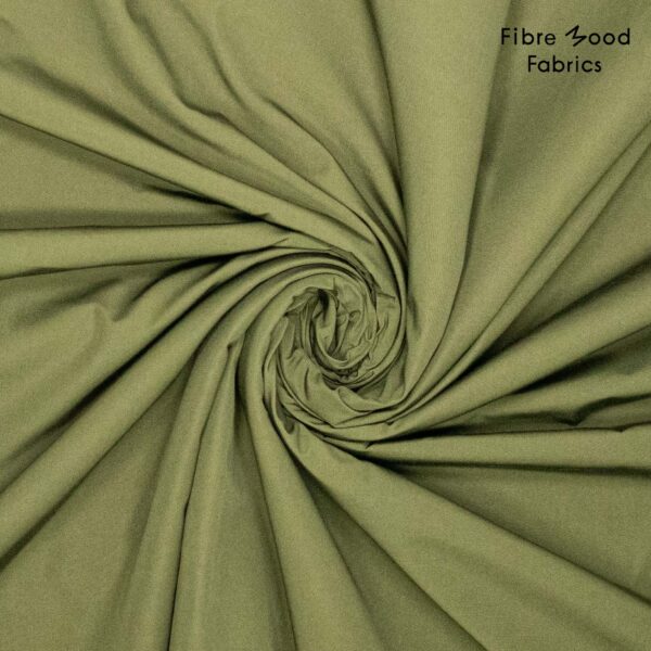 Woven trench green - Afbeelding 2