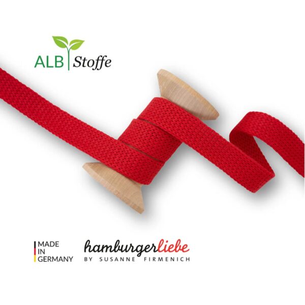 Alb Stoffe Cord me, red