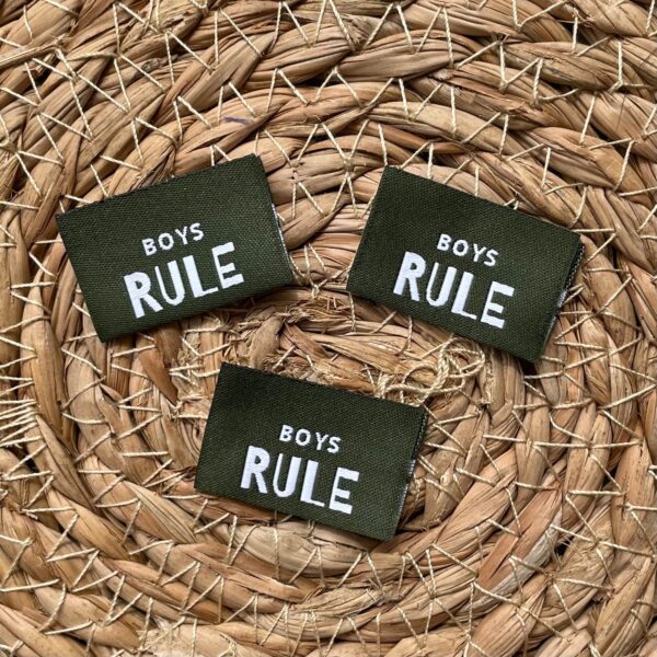 Set naailabels 3 stuks