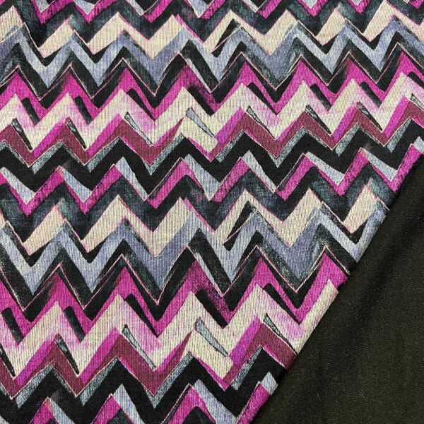 Punta zigzag purple