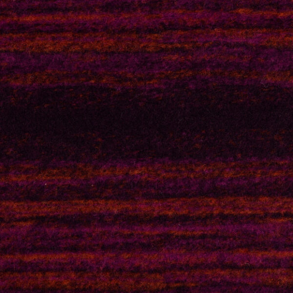 Knitted wol fleece aubergine - Afbeelding 3